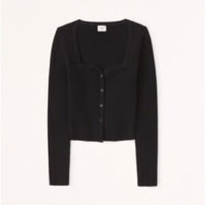 Abercrombie & Fitch Black Sweater